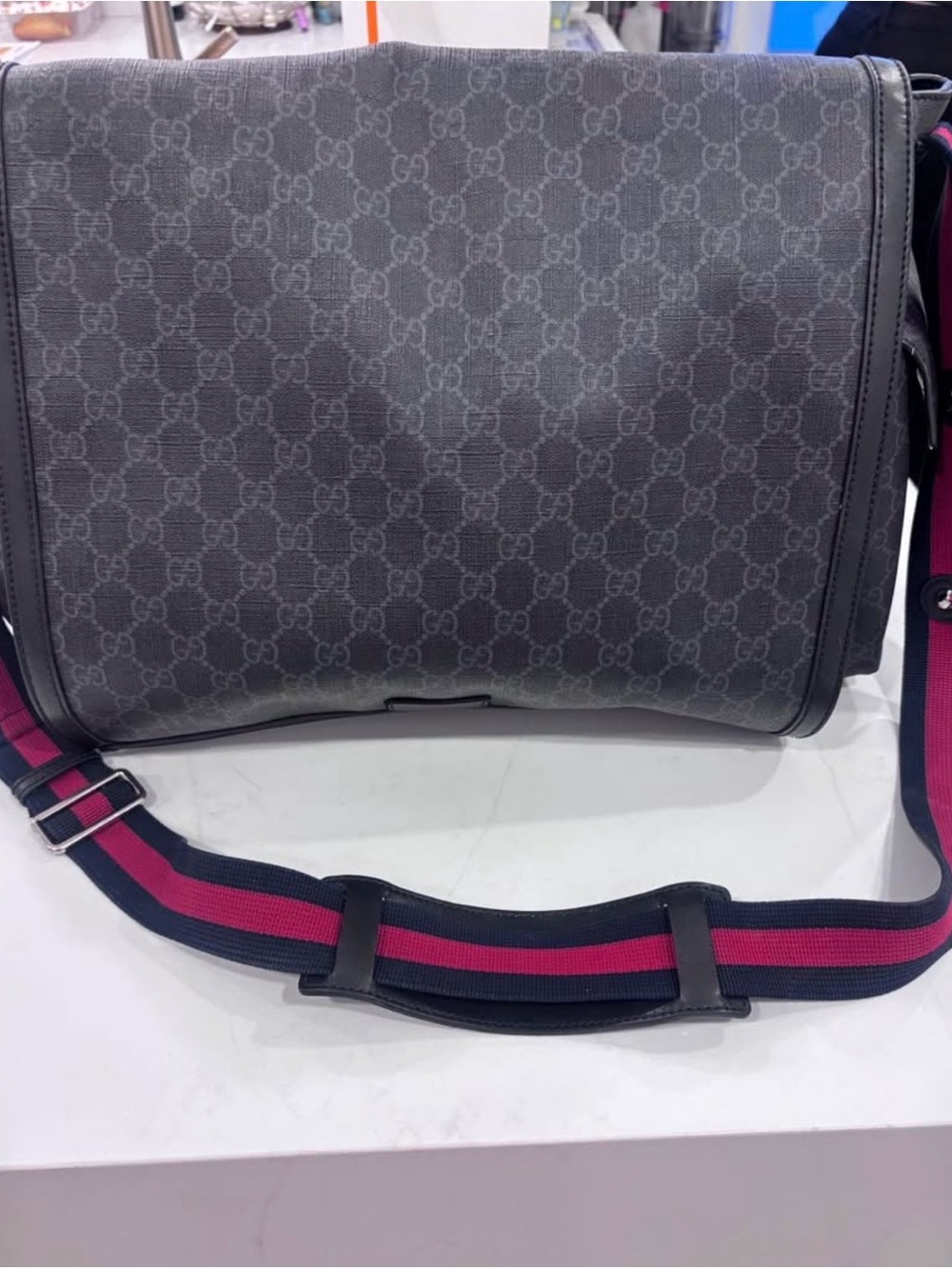 GUCCI Monogram diaper Bag - excellent condition